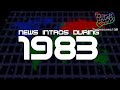 Tv news intros during 1983