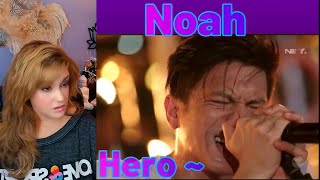 Reaction ~ Noah - Hero (Live at Music Everywhere)