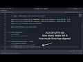 Middle of video