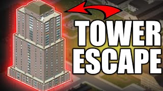 Can I Escape A ZOMBIE Infested Skyscraper In Project Zomboid?