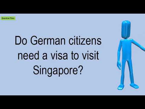 Singapore visa for german citizens