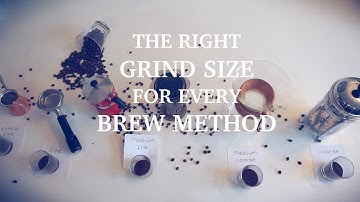 6. VLOG: How to Grind for Different Brewing Methods