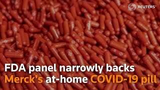 FDA panel narrowly backs Merck's at-home COVID-19 pill