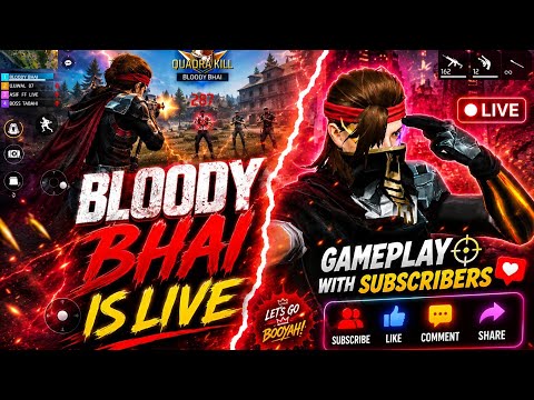 Bloody Bhai is live  #freefirelive