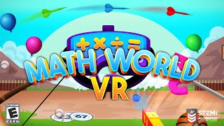 Math World VR | Official Game Trailer screenshot 1