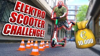 10000€ ELEKTRO-ROLLER CHALLENGE! ⚡