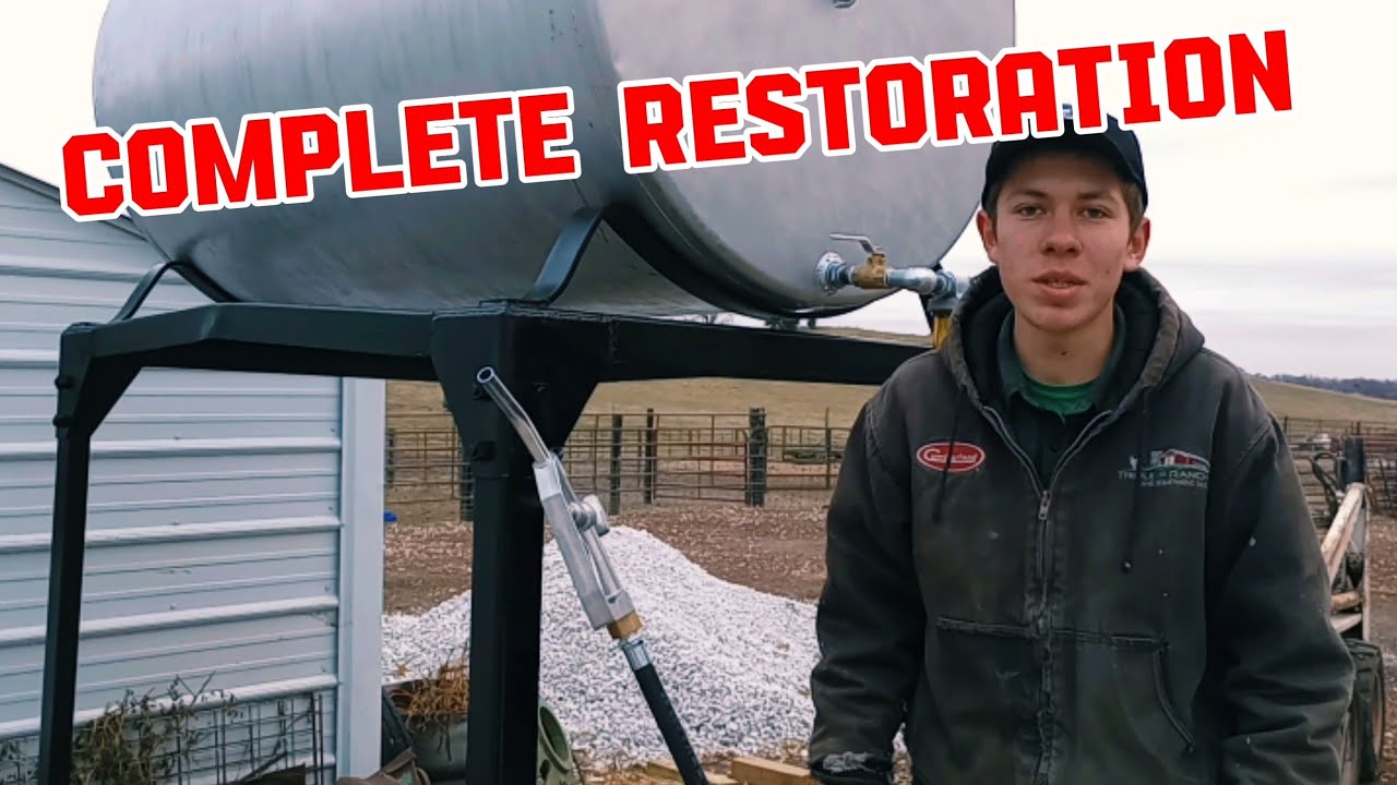 Butler Fuel Tank Restoration YouTube