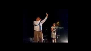 Video thumbnail of "Poco a poco, canta María Isabel y Jorge Valdivia"