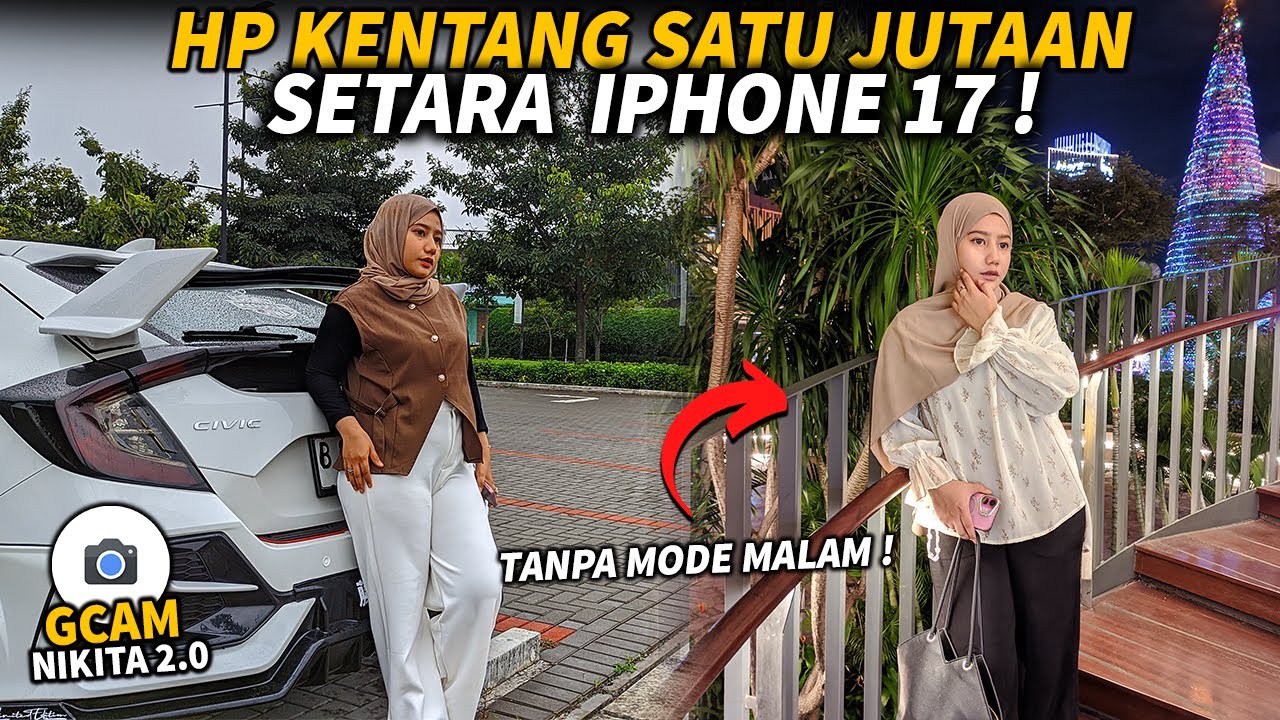 GCAM NIKITA 2.0 🔥 Config iPhone 17 Color | HP Android 1 Jutaan Rasa iPhone 📸 Night Mode Jernih!
