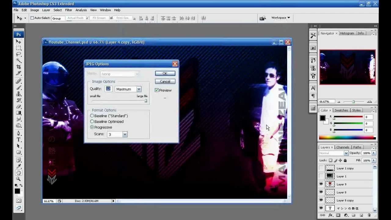 PXOD - Saving your project files in Photoshop
