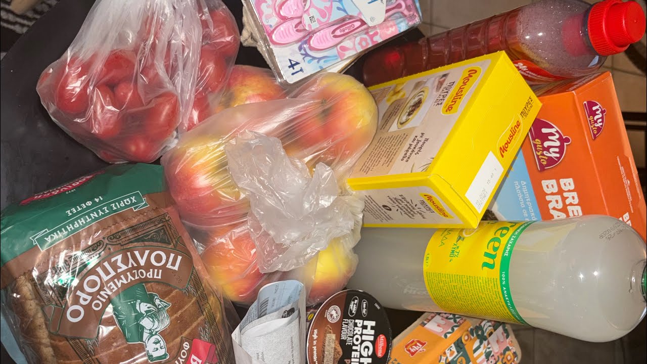 Supermarket haul από το My market και το Lidl#haul#supermarket#food