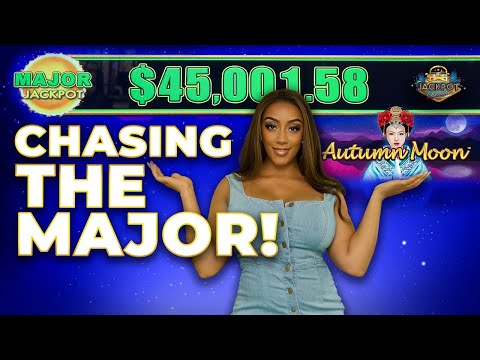 Chasing Autumn Moon Dragon Link Slot Machine Major!