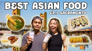 BEST ASIAN FOOD IN SACRAMENTO Ep 1 | Sacramento California Food Tour