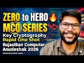 Symmetric and Asymmetric key cryptography MCQ Series Rajasthan Computer Anudeshak 2026 #cryptography