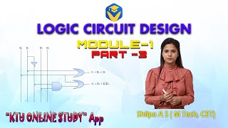 KTU LCD -MODULE -1 - PART 3 | LOGIC CIRCUIT DESIGN |S3 EC - KOS App - KTU ONLINE STUDY App