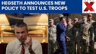 Pete Hegseth  Announces Testosterone Screening for US Troops | NewsX World