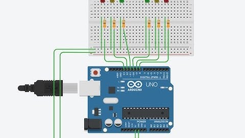 Login tinkercad - Create circuits - Arduino Traffic Light ( Đèn giao thông )