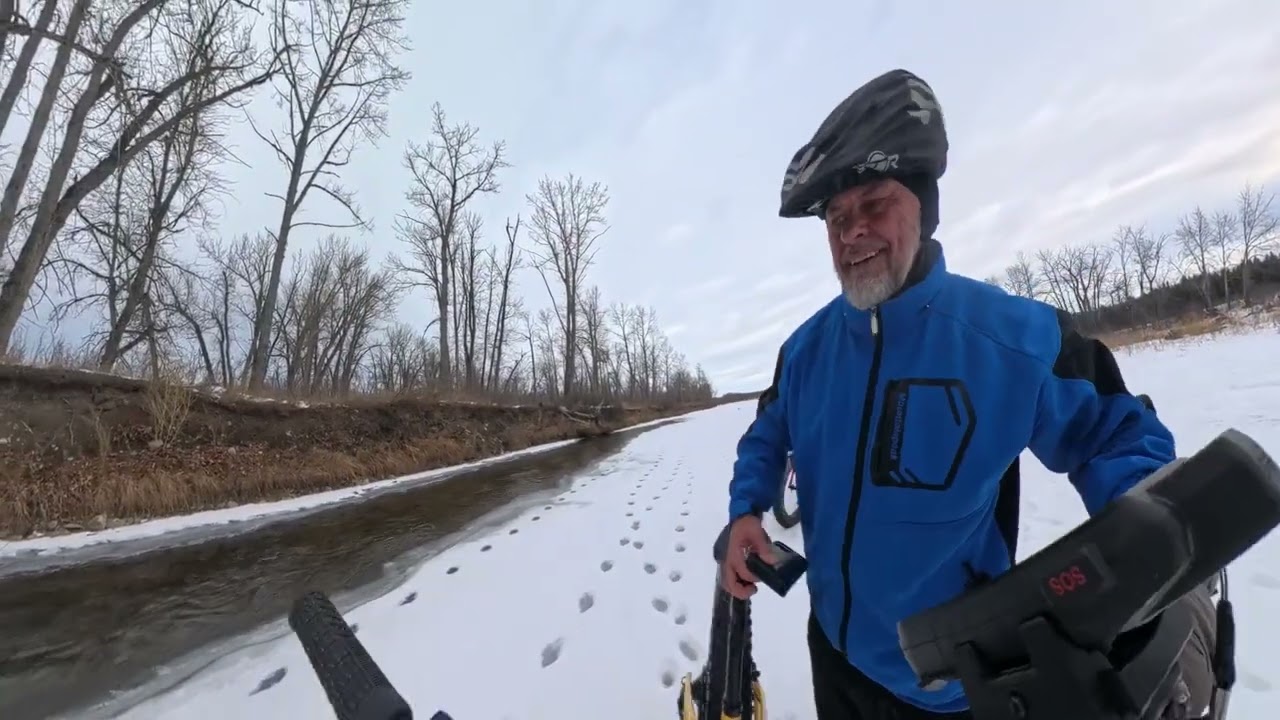 Father and son fatbike