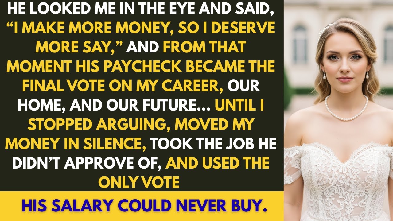 He Claimed “My Money, My Rules” in Our Relationship – I Showed Him What My Freedom Looks Like