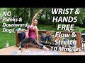 Hands Free Wrist Free Yoga Flow &amp; Stretch | 10 Minutes