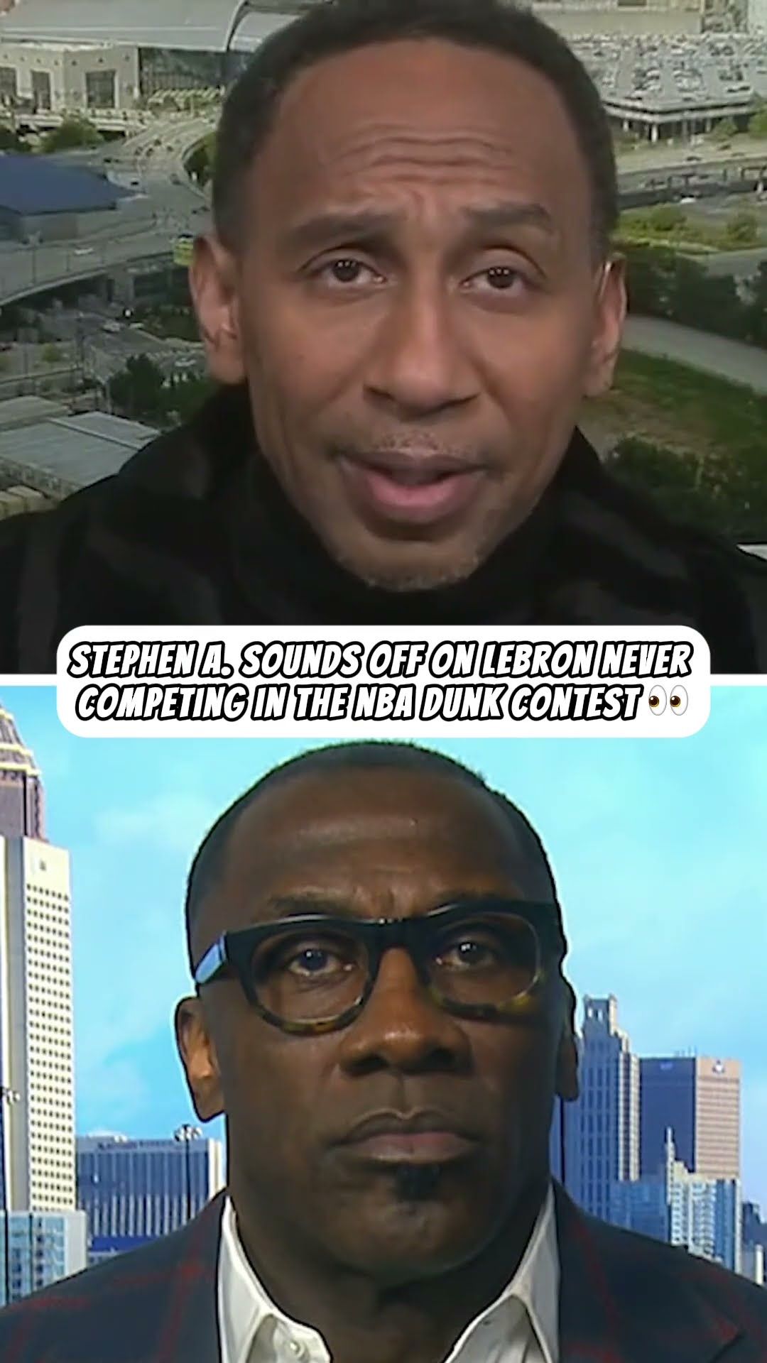 Stephen A.'s disappointed that LeBron didn't carry the tradition ?️