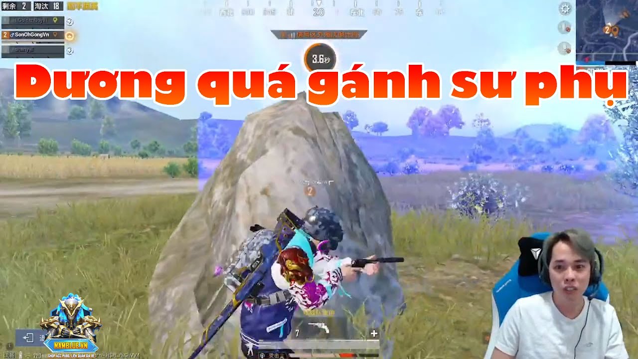 🔫Nam Blue[Pubg Mobile] Đệ gánh sư phụ mệt nghỉ