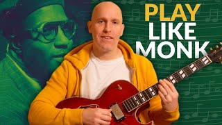Tutorial - Master Monk's Straight No Chaser in 10 Minutes - Solo Jazz Guitar