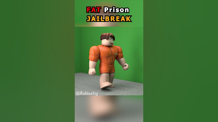 Epic Jailbreak! Fat Prisoner's Great Escape! #Roblox #shorts #jailbreak #animation