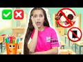 Novas regras de conduta na volta às aulas com Flor de Menina | Back to School for Kids