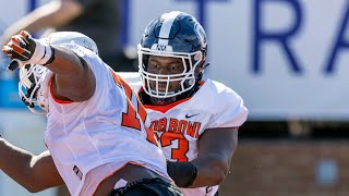 Seattle Seahawks OL Christian Haynes Highlights - Senior Bowl - UCONN Huskies