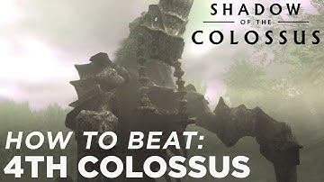 Shadow of the Colossus - 4th Colossus gameplay walkthrough PS4
