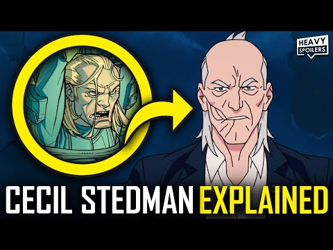 INVINCIBLE Cecil Stedman Explained | Full Comic History, Show Differences And Or