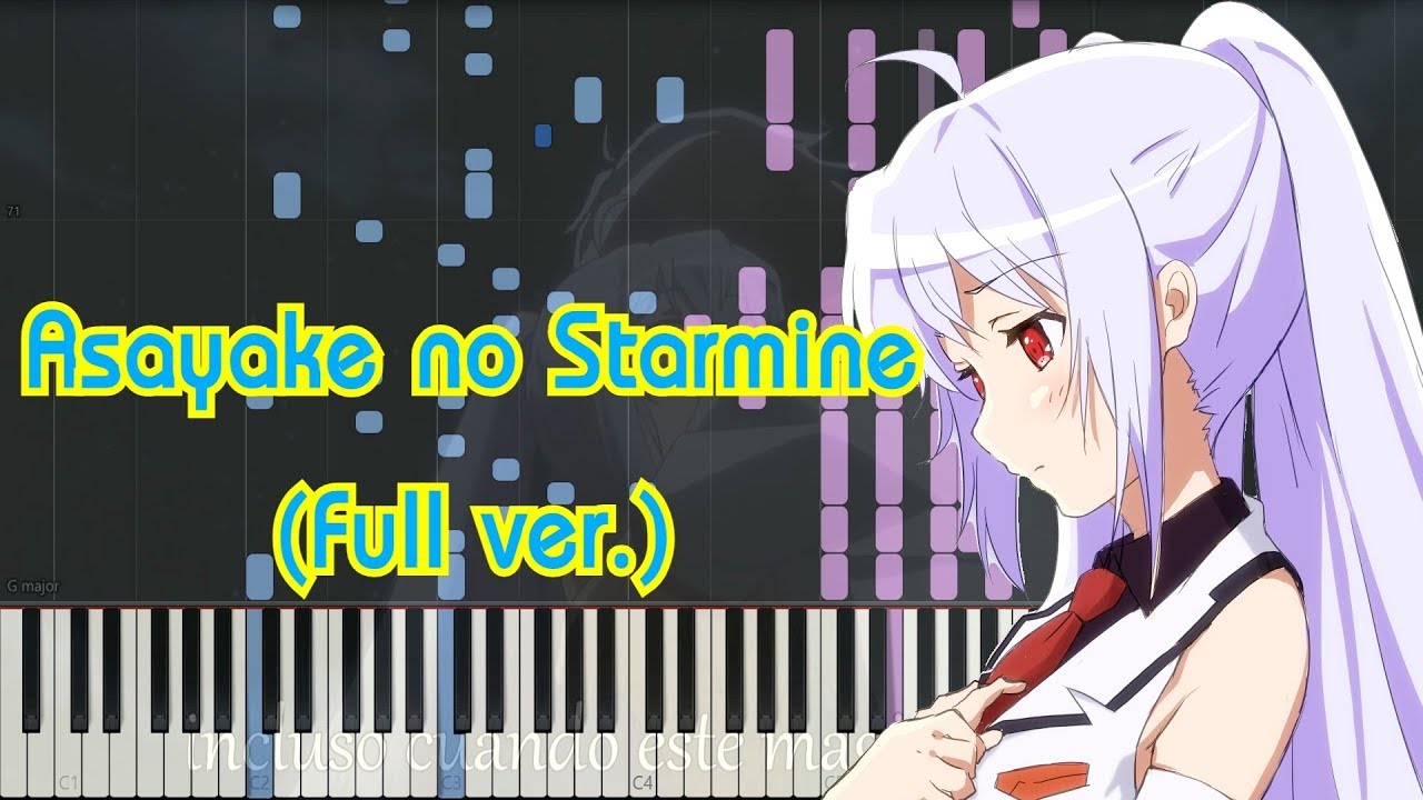 Plastic Memories ED] Asayake no Starmine (Full ver.) Piano