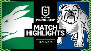 South Sydney Rabbitohs v Canterbury-Bankstown Bulldogs | Match Highlights | Round 7, 2014 | NRL
