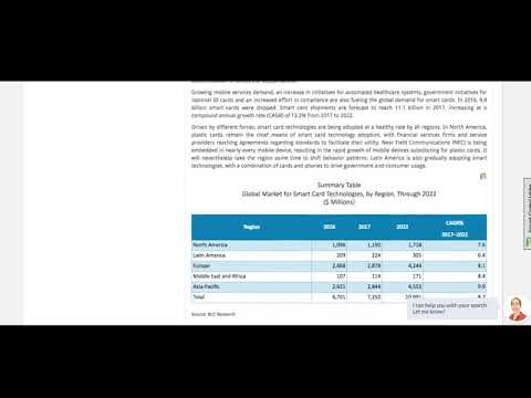 How to Read a BCC Research Report - video from BCC Research