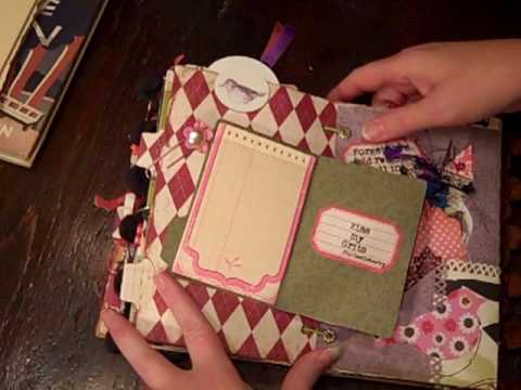 Junk Journal Book Page 💡Ideas! 💡- Part 1! 📔Start with the same