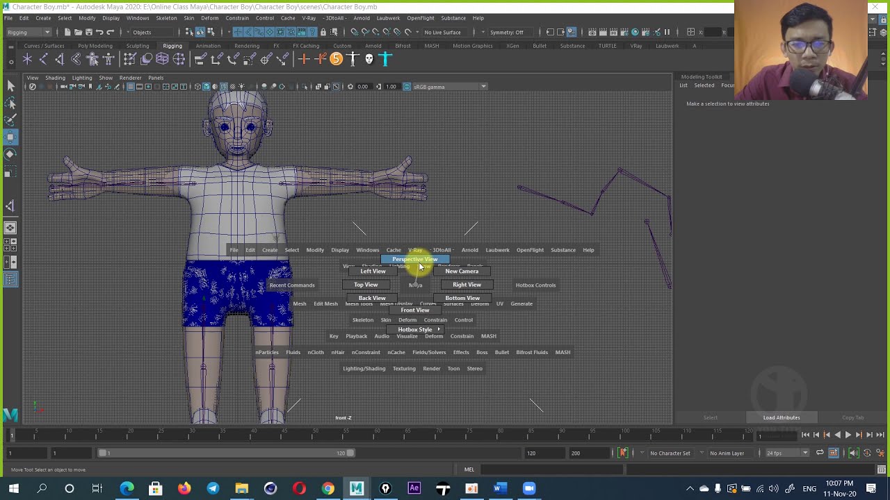 11_Maya Rigging and Animation_រៀនធ្វើចលនាតុក្កតា 3D_Intro Rigging Hand _ Part 2
