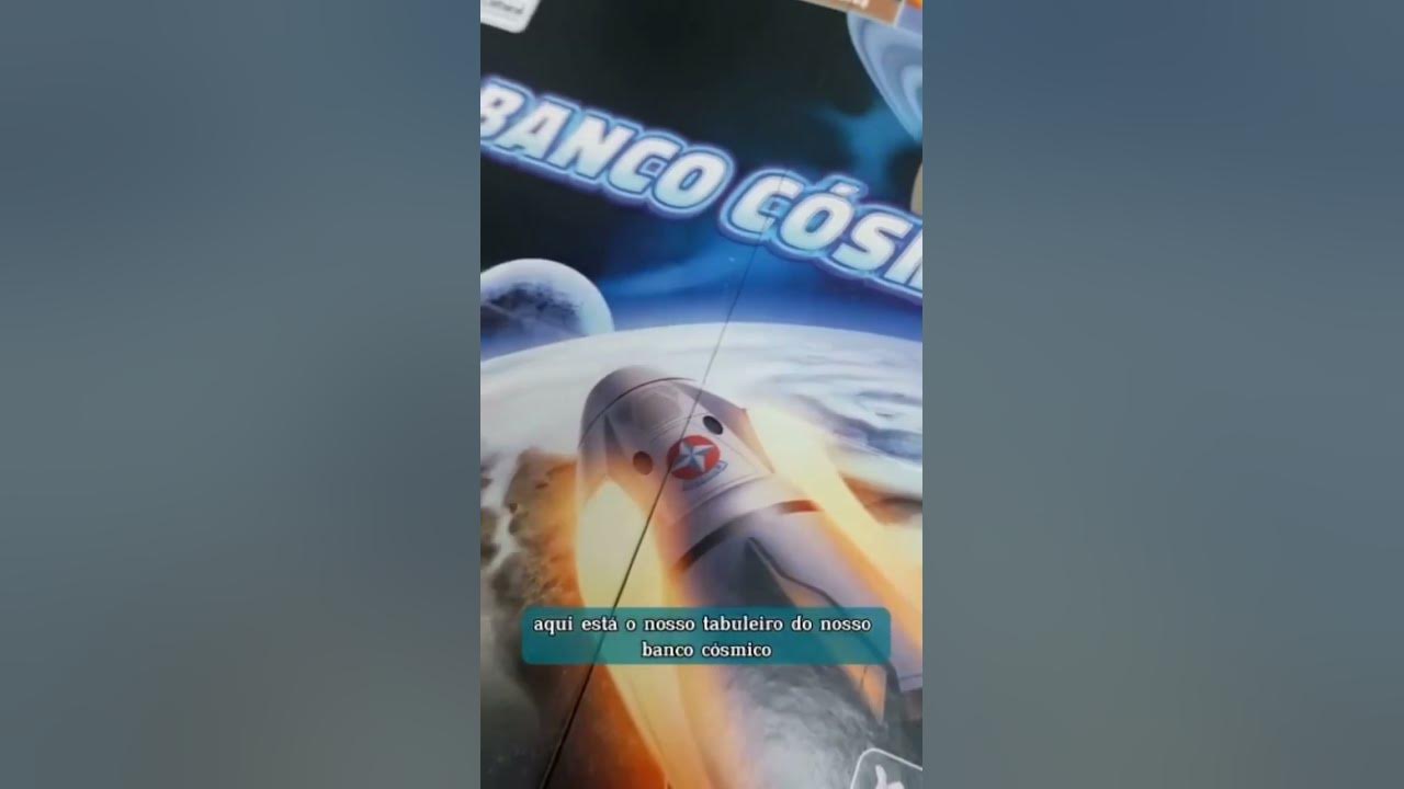 Jogo de Tabuleiro com Livro - Banco Imobiliário - Cósmico