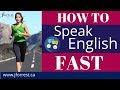 Tips for Speaking English Fast