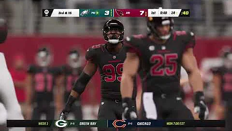 Madden 23 Arizona Cardinals All Pro franchise yr 3 ( 0-0 vs 0-0 Philadelphia )  'stream