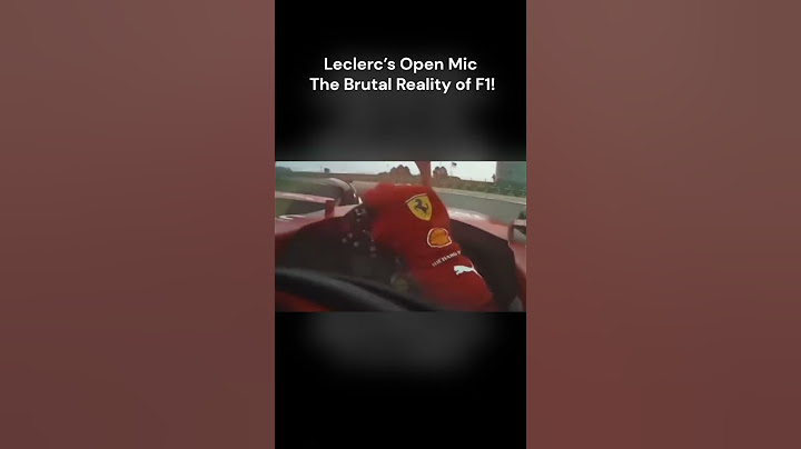 Leclerc’s Accidental Open Mic – The Brutal Physical Effort of F1!