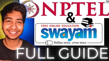 Full Guide To NPTEL: How to Get Certificates from IITs on SWAYAM!