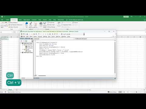 How to Save File based on Cell Value in Excel