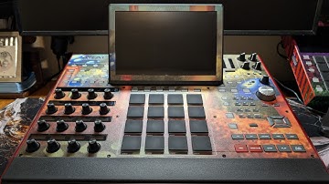 Adding a skin to my MPC X (thanks to Styleflip.com)