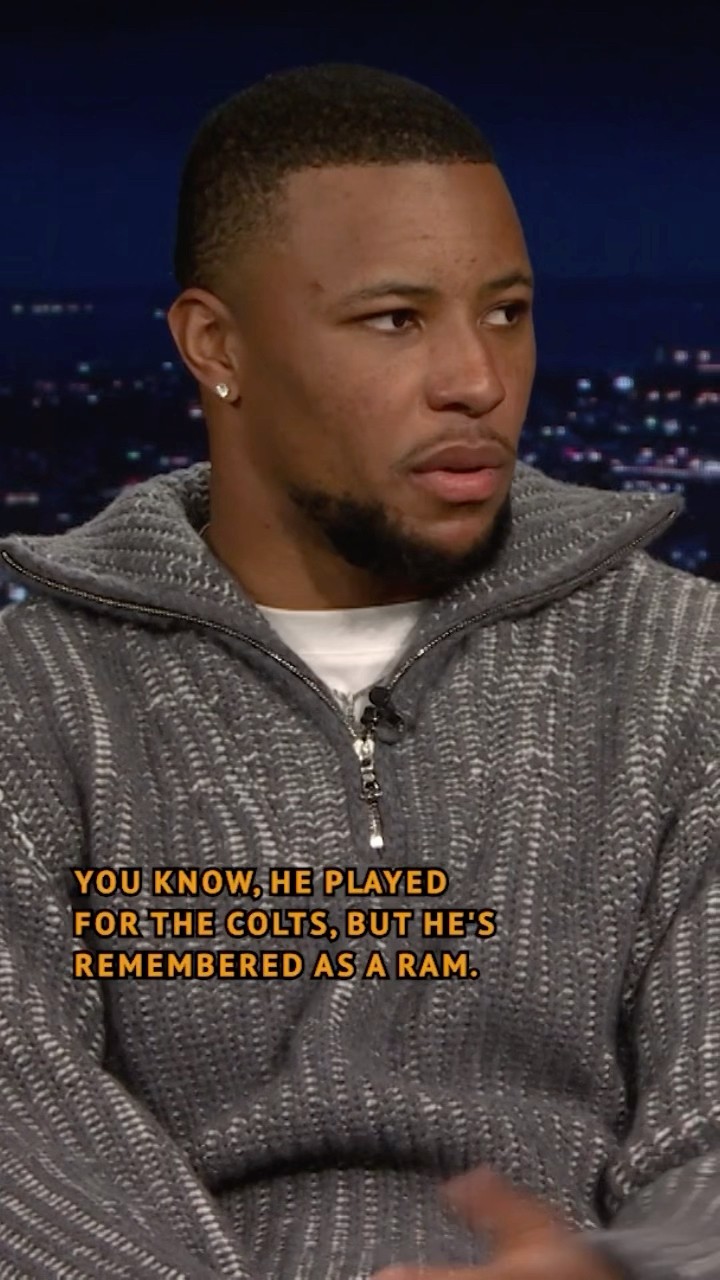 #SaquonBarkley reacts to the viral clip from before he joined the #PhiladelphiaEagles. #SBLIX