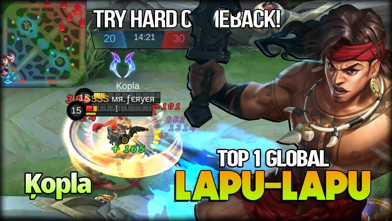 Last Tower Enemy 3x Lord? Impossible Comeback? Ķopla Top 1 Global Lapu-lapu - Mobile Legends