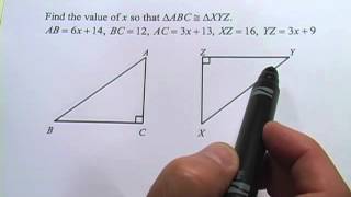 Corresponding Parts of Congruent Triangles