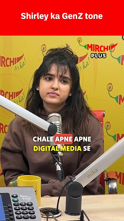 Shirley Shetty ka GenZ Tone! #shirleysetia #genz #song #hoodie #akull #akullsong #mirchiplus