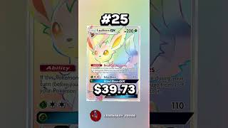 Top 50 Rainbow Pokemon Cards #shorts #rainbow #pokemoncards #top50 #charizard