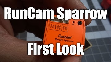 RunCam Sparrow, First Look